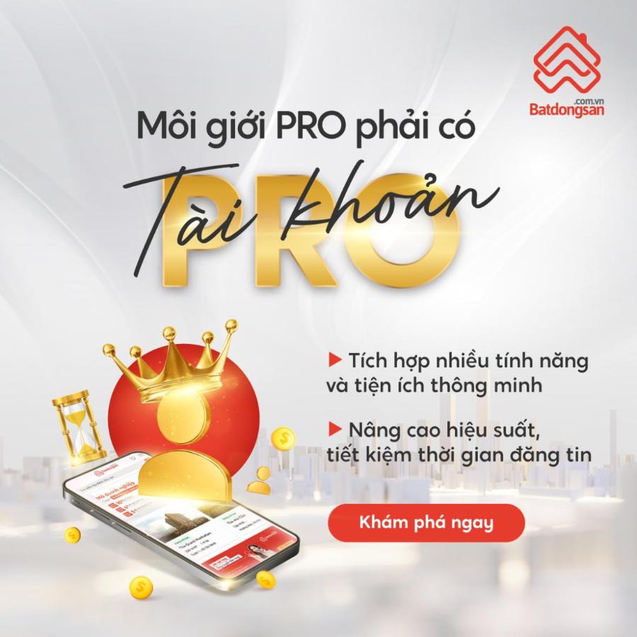 Ảnh Môi giới Pro phải có tài khoản Pro?