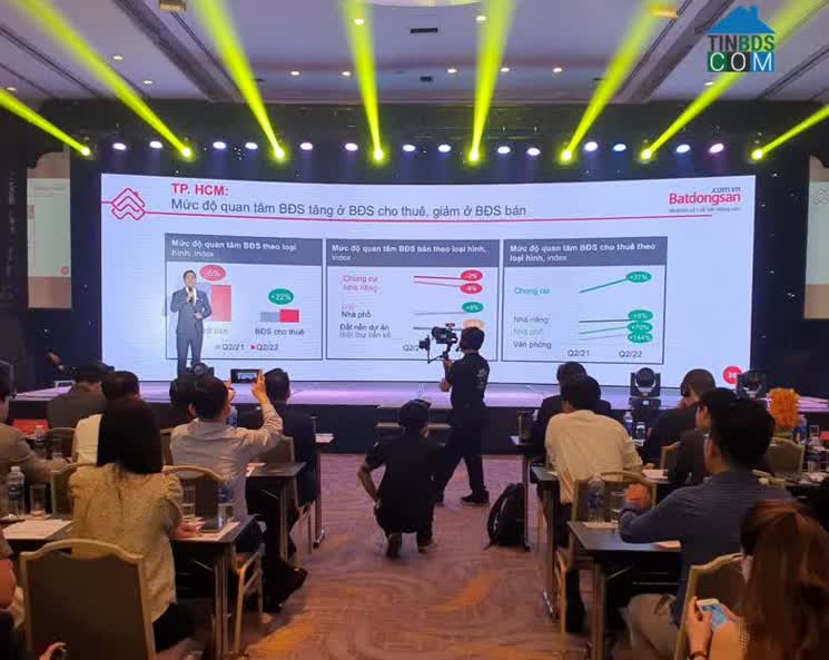 Ông Đinh Minh Tuấn, Giám đốc Tinbds.COM khu vực phía Nam chia sẻ về diễn biến thị trường TP.HCM quý 2/2022.