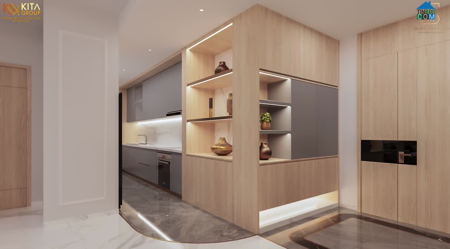 Stella Residence là một trong những căn hộ cao cấp đầu tiên tại Việt Nam có thiết kế sảnh đón riêng biệt