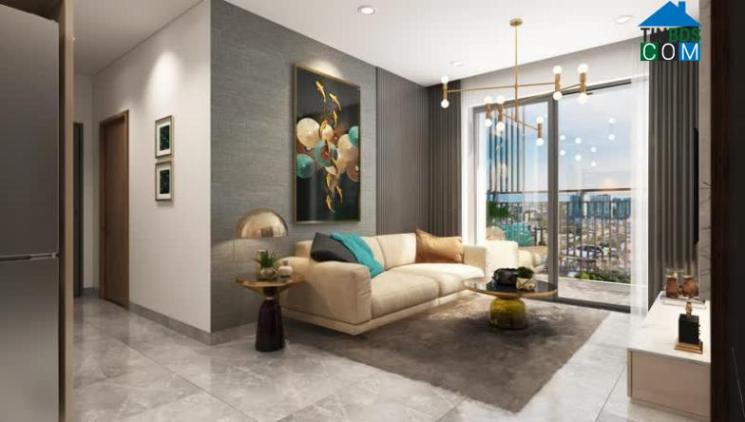 Thiết kế căn hộ nổi bật với nhiều mặt thoáng và ban công rộng