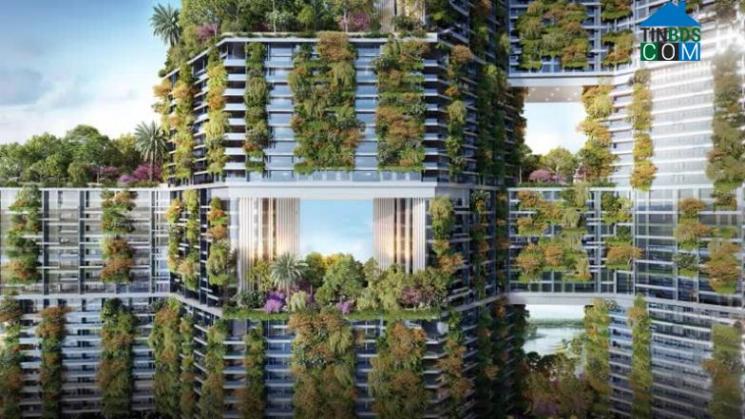 Ảnh Tòa tháp tạo ra 112 triệu lít oxi mỗi năm tại Ecopark