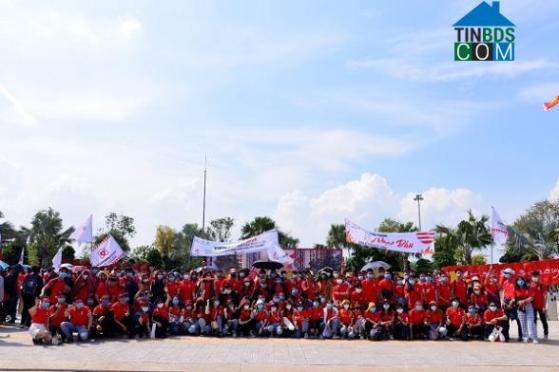 Đội ngũ cộng sự VietnamGroove tại sự kiện kick off dự án The Origami, khu đô thị Vinhomes Grand Park