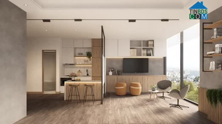 Với diện tích từ