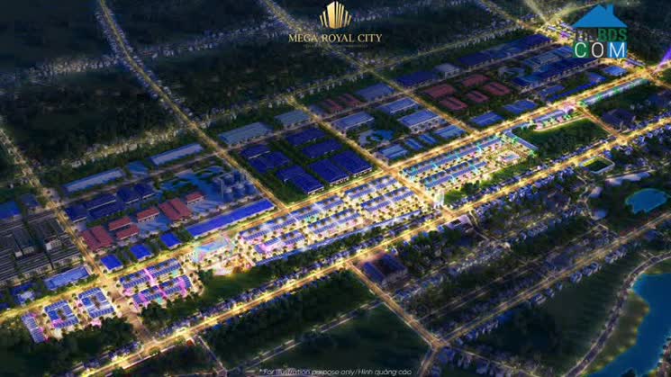 Phối cảnh dự án Mega Royal City