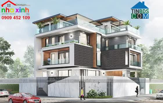 Kiến trúc biệt thự phong cách hiện đại