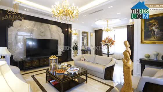 Nội thất tân cổ điển gây ấn tượng tạo không gian sống tuyệt vời