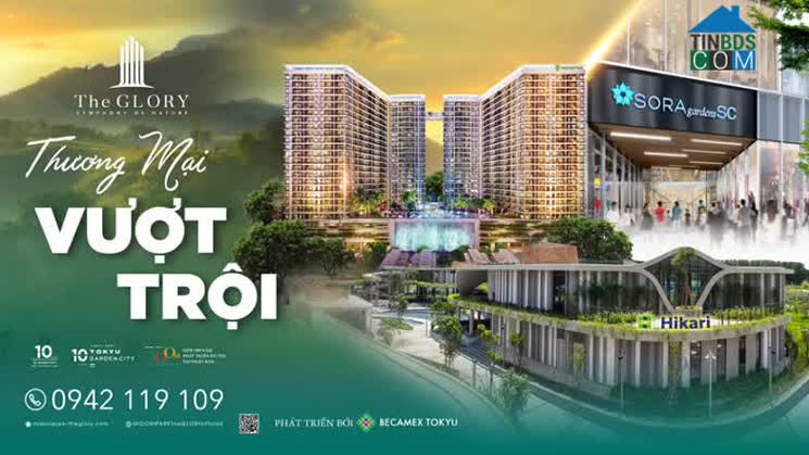 MIDORI PARK The GLORY – Dự án căn hộ mới nhất của Becamex Tokyu được quan tâm nhất trên thị trường.