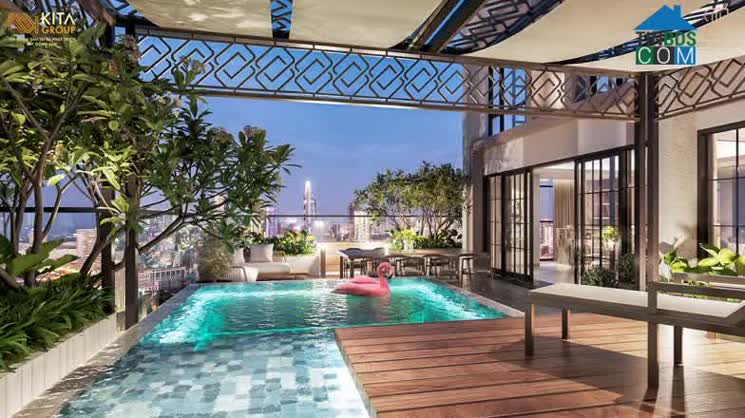 Căn hộ Penthouse sở hữu tầm nhìn “triệu đô”