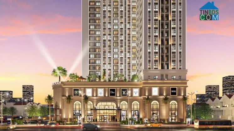 Khối đế 3 tầng trung tâm thương mại cung cấp nhiều tiện ích cao cấp cho cư dân Viva Plaza.