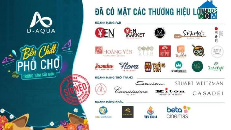 Hơn 30 thương hiệu dịch vụ ăn uống, giải trí, chăm sóc sức khỏe - sắc đẹp, giáo dục, ngân hàng... danh tiếng đã ký kết đặt cửa hàng tại D-Aqua