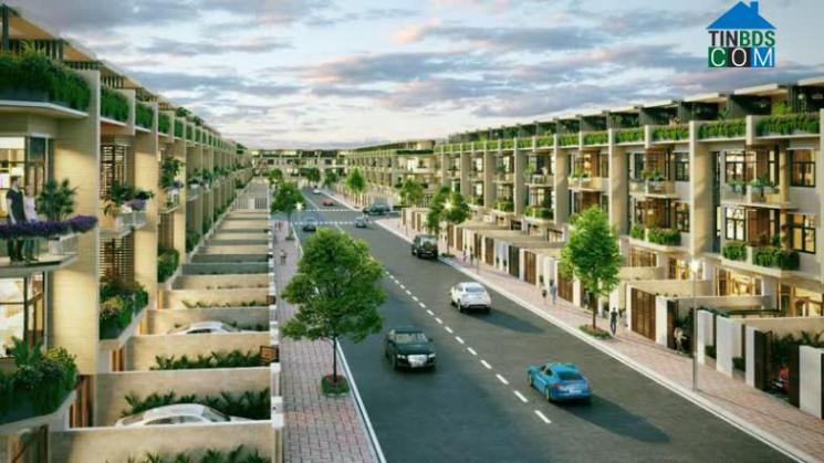 Phối cảnh nhà phố dự án Garden Riverside