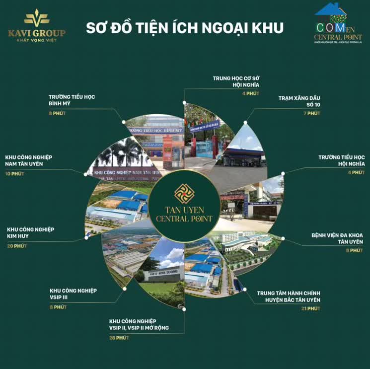 Tân Uyên Central Point sở hữu tiện ích ngoại khu vượt trội