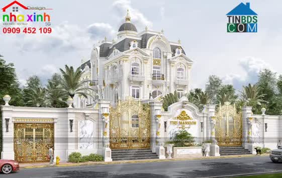 Mẫu thiết kế biệt thự cổ điển ông Học.