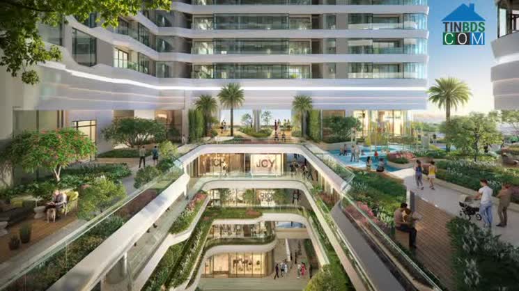 King Crown Infinity với thiết kế Ốc đảo resort ấn tượng trong lòng dự án