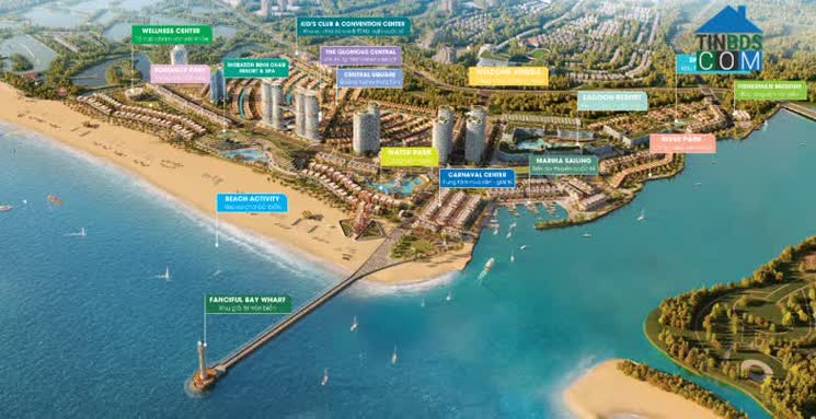 16 cụm tiện ích “all-in-one”, Venezia Beach sẵn sàng trở thành “hub” du lịch khu vực