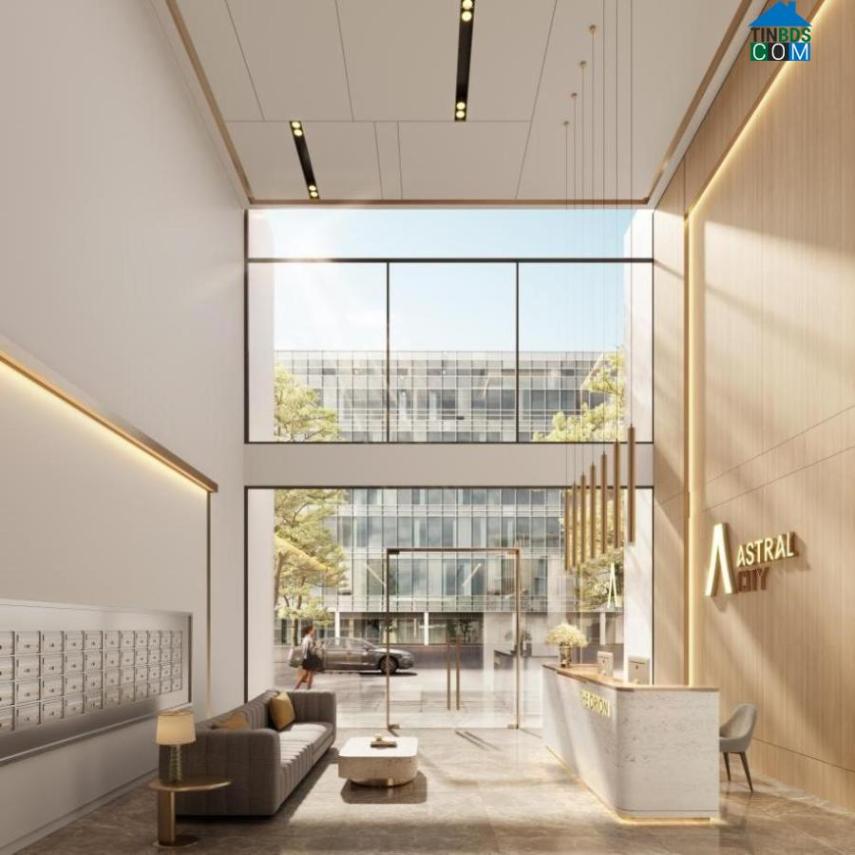 Sảnh đón sang trọng nâng tầm đẳng cấp không gian và chất lượng dịch vụ tại Elitez by Astral City