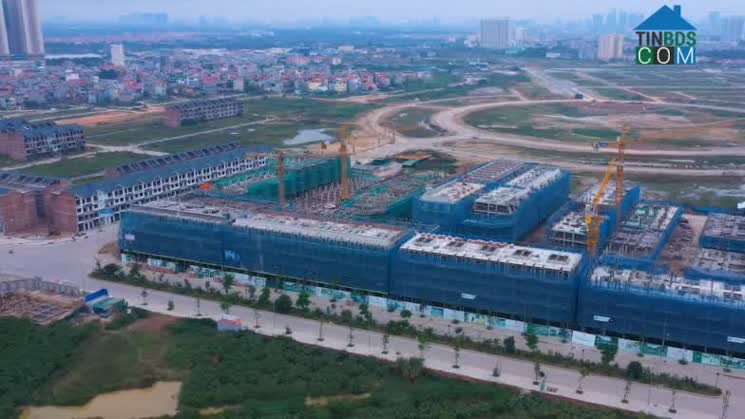 Tiến độ khu đô thị Kim Chung - Di Trạch thời điểm đầu năm 2022