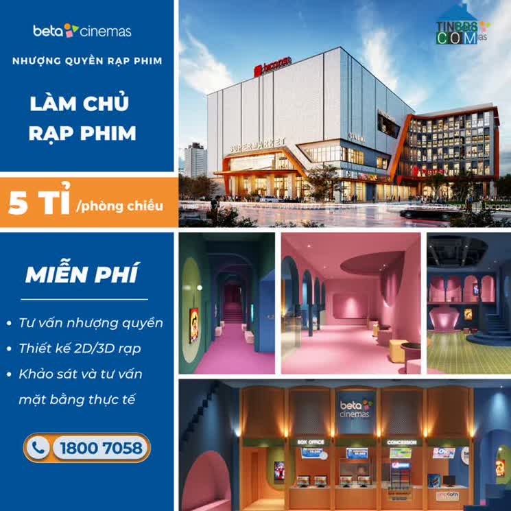 Ảnh Beta Cinemas ký kết hợp tác nhượng quyền rạp phim tại Trung tâm thương mại Uyên Hưng