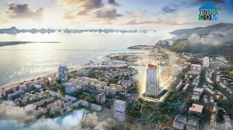 Phối cảnh ICON40 - tháp căn hộ cao cấp tại trung tâm mới Hùng Thắng (Nguồn: BIM Land)