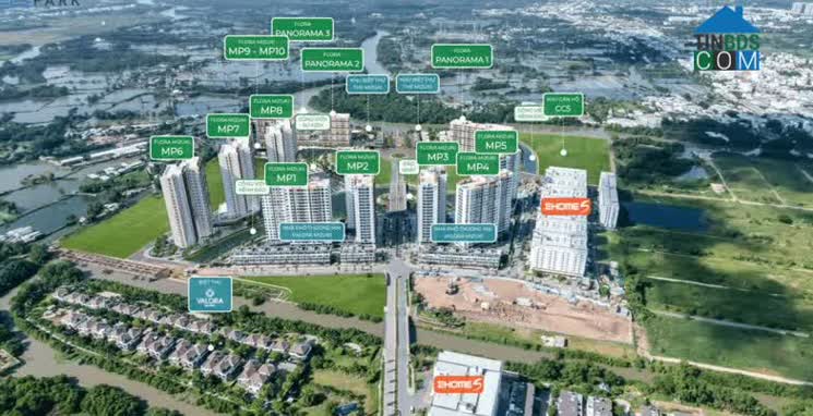 Ảnh Mizuki Park Giai Đoạn 2 Gồm Những Tòa Nào? Giá Bán Hiện Tại Ra Sao?