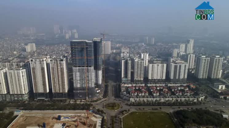 Khu Ngoại Giao Đoàn là nơi tập trung nhiều dự án chung cư nhất quận Bắc Từ Liêm