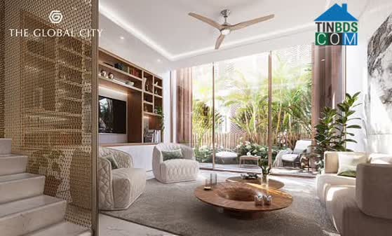 Thiết kế căn hộ The Global City khá thoáng mát