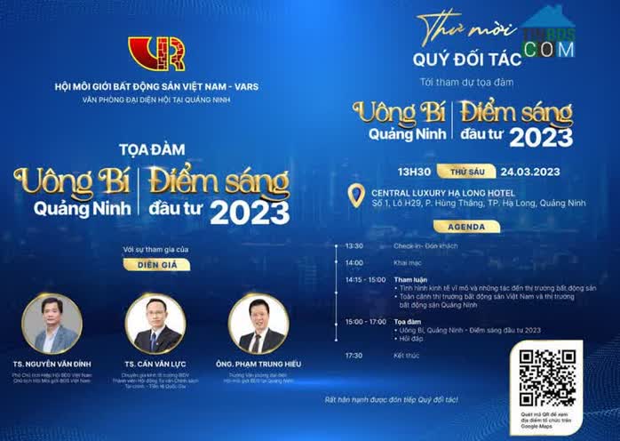 Toạ đàm Uông Bí – Quảng Ninh – Điểm sáng đầu tư 2023