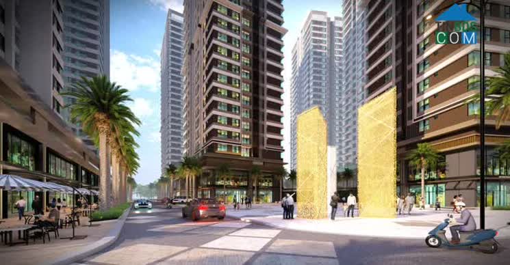 Quảng trường Ánh sáng rộng 2.500m2 là một trong những điểm nhấn tại Akari City.