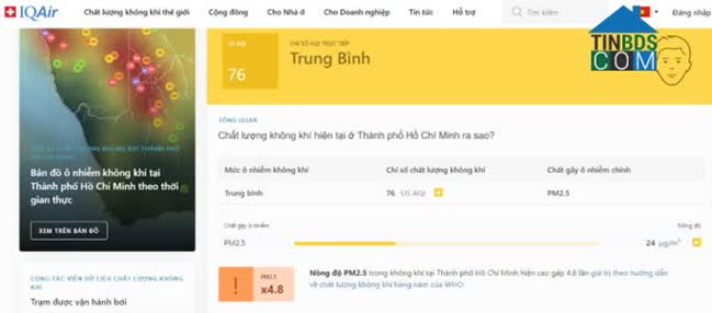 Ảnh Cuộc sống thiếu màu xanh của “người Sài Gòn”