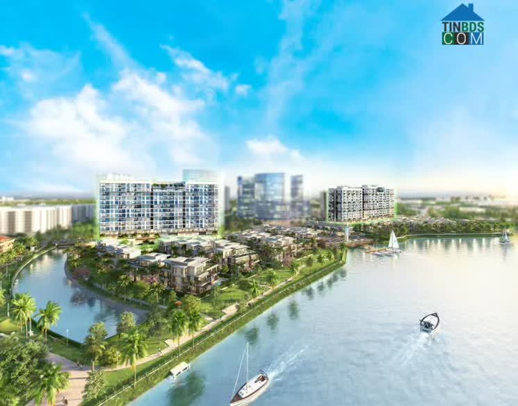 Flora Panorama sở hữu vị trí đẹp nhất khu đô thị tích hợp Mizuki Park 26ha với hệ thống mảng xanh và kênh đào bao quanh.