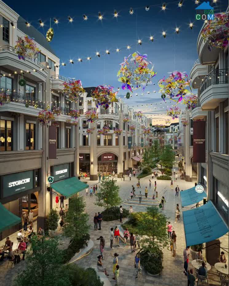 Arkadia Square được đầu tư hệ thống công viên tuyến, cảnh quan xanh mát