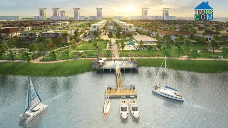 Phối cảnh chuỗi tiện ích đặc quyền ven sông của Waterpoint