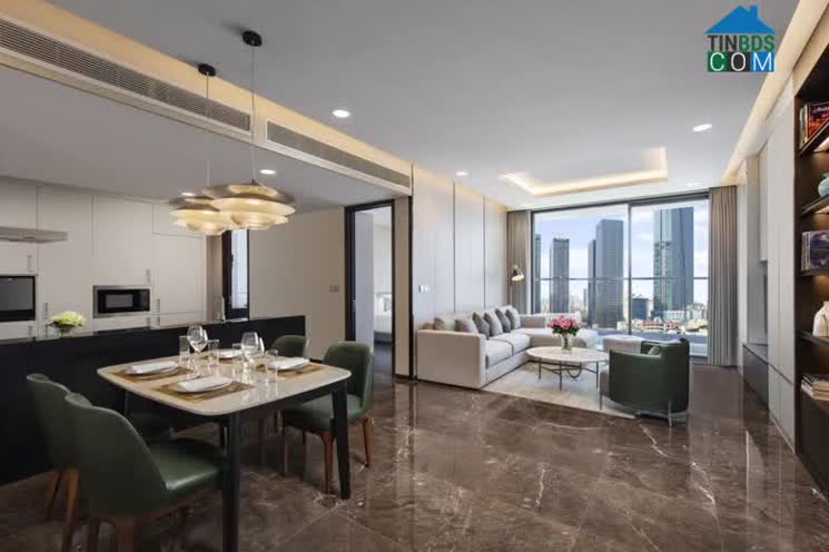 Không gian ấm cúng, riêng tư trong mỗi căn hộ đối lập hoàn toàn với sự ồn ào của phố thị