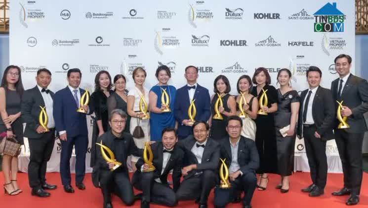 Đại diện Keppel Land tại PropertyGuru Vietnam Property Awards 2022.