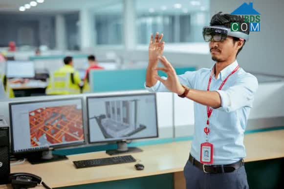 Proptech không chỉ là trải nghiệm khách hàng, mà còn là công nghệ thi công. Ảnh: hệ thống BIM của Gamuda Land