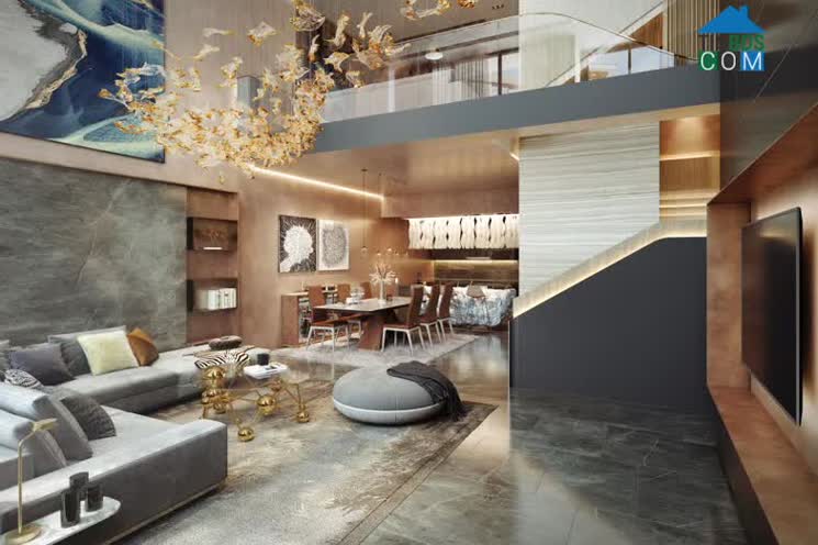 Vẻ đẹp trong từng đừng nét thiết kế tại villa ven hồ thuộc khu đô thị The 9 Stellars