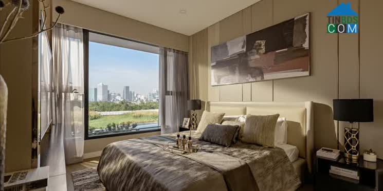 Thiết kế phòng ngủ căn hộ mẫu The River Thủ Thiêm