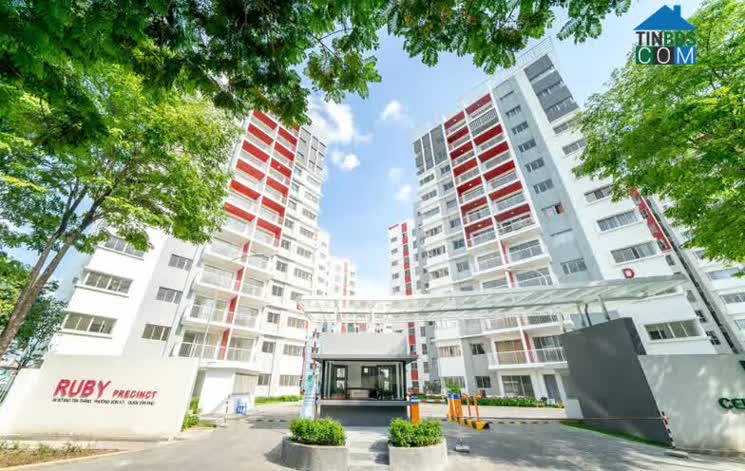 Khu Ruby đã hoàn thành và bàn giao cả 5 block trong giai đoạn 2013-2018