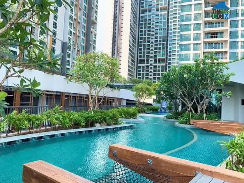 Ảnh thực tế bể bơi bên trong dự án Feliz En Vista