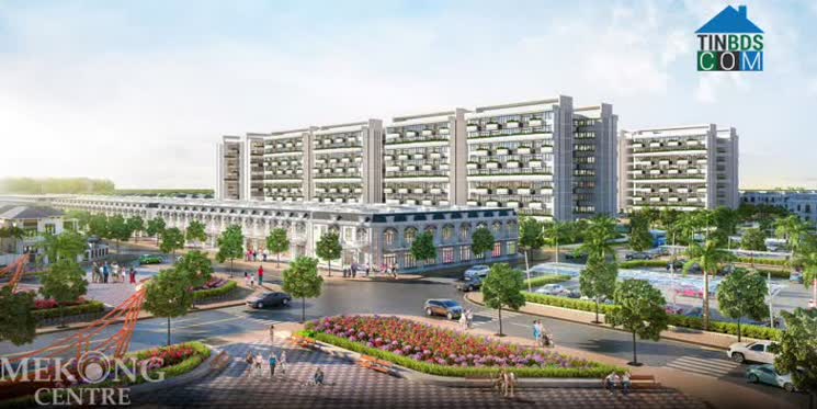Phố chuyên gia Luxury Home trong Mekong Centre được bao quanh bởi khu biệt thự sang trọng và liền kề quảng trường văn hóa rộng lớn tuyệt đẹp.