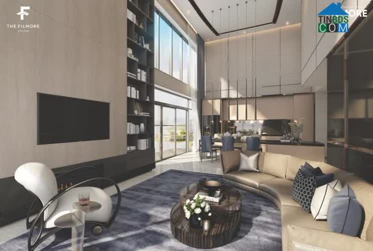 Dự án gồm 206 căn hộ sang trọng được kiến tạo theo chuẩn mực quốc tế đương đại.