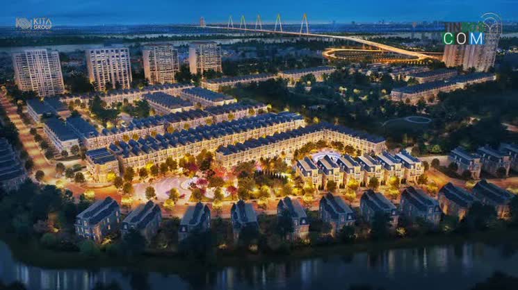 Vị trí đắc địa thuận lợi giao thương của dự án.