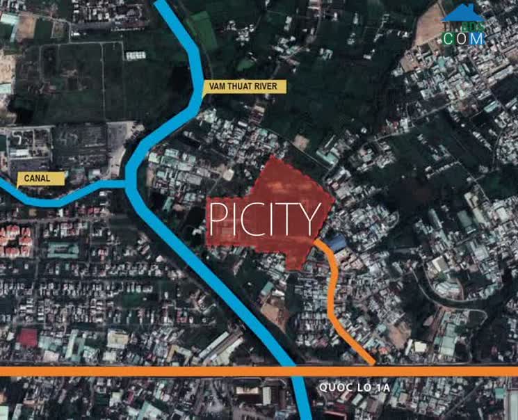 Picity High Park có địa chỉ thuận lợi cho việc di chuyển, kết nối vùng