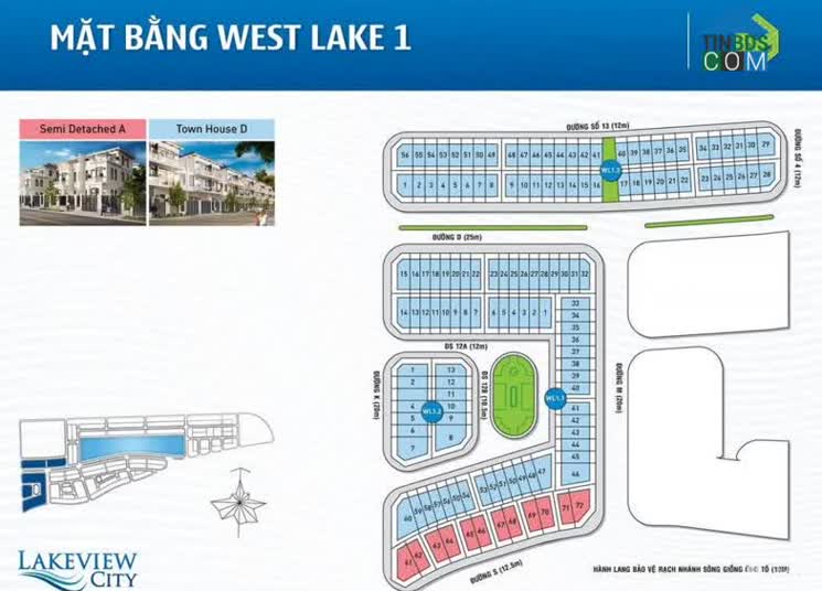 Mặt bằng West Lake 1