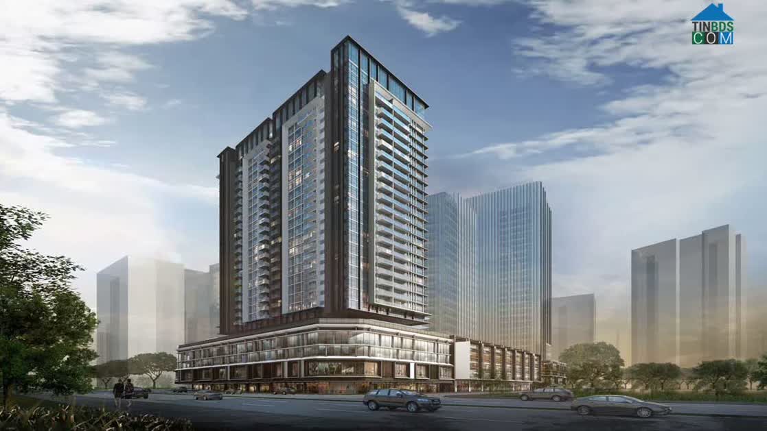 Phối cảnh phân khu The Crest Residence