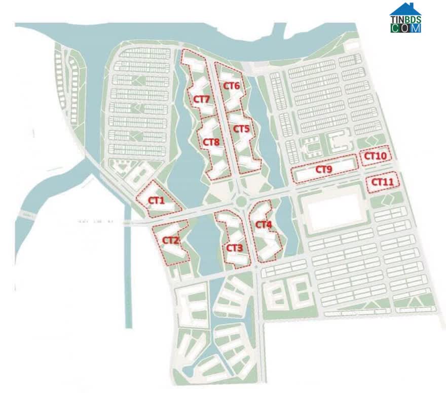 Ảnh Chi Tiết Mặt Bằng The Global City