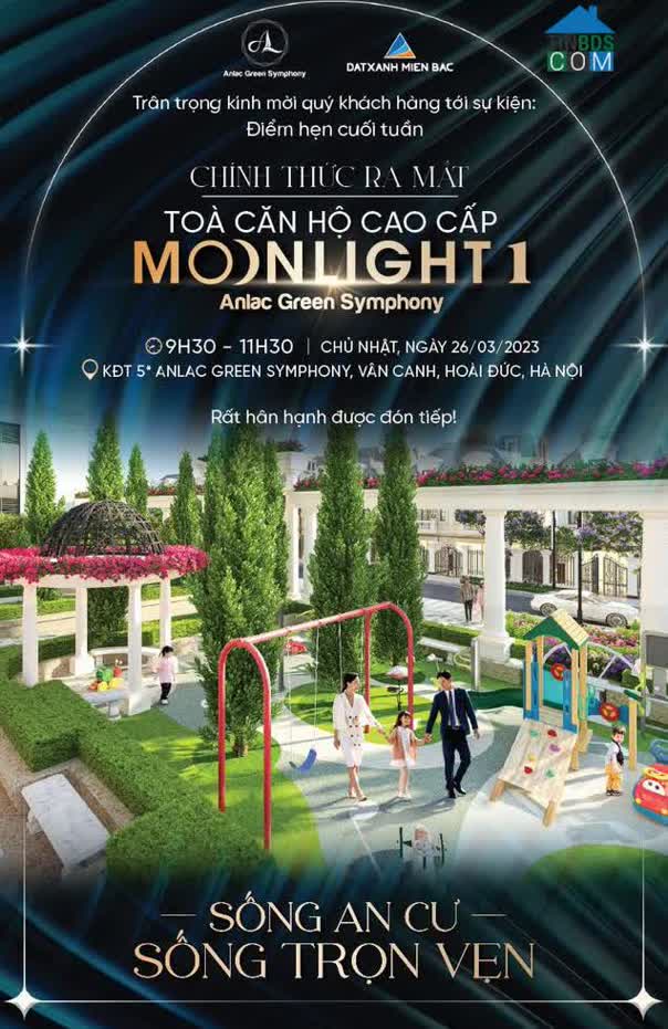 Tòa Moonlight 1 chính thức ra mắt trong sự trông đợi của đông đảo khách hàng
