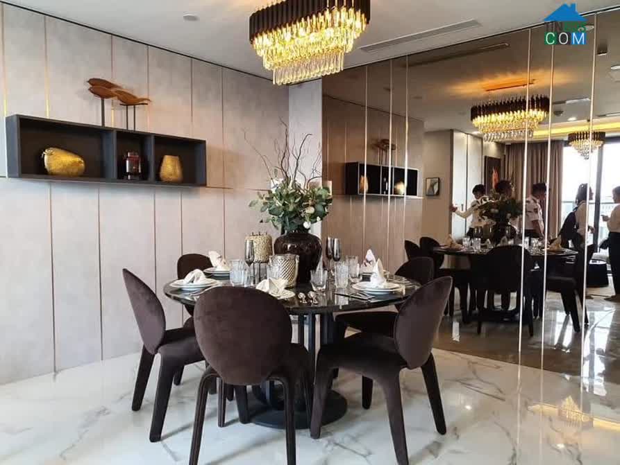 Không gian ăn uống tại căn hộ Sunshine City
