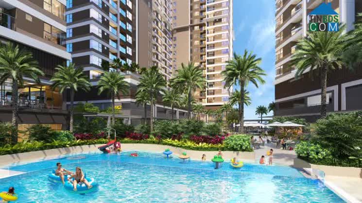 Tiện ích nội khu tại Akari Citi giai đoạn 2.