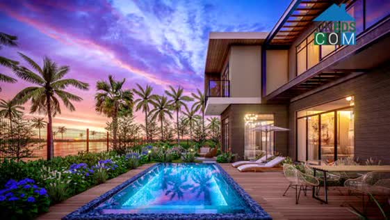 Ảnh Dấu Ấn Nhật Bản Hài Hòa Kiến Trúc Bản Địa Bên Trong Grand Villa, Compound The Aqua